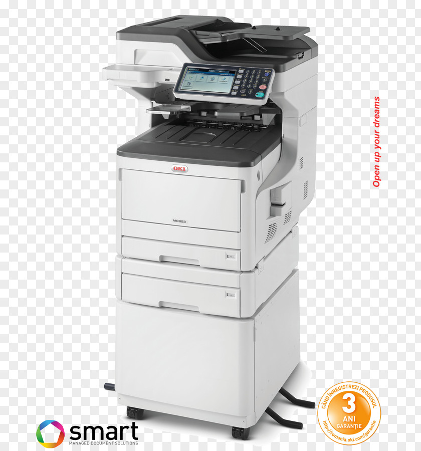 Printer Multi-function Oki Electric Industry Data Corporation Photocopier PNG