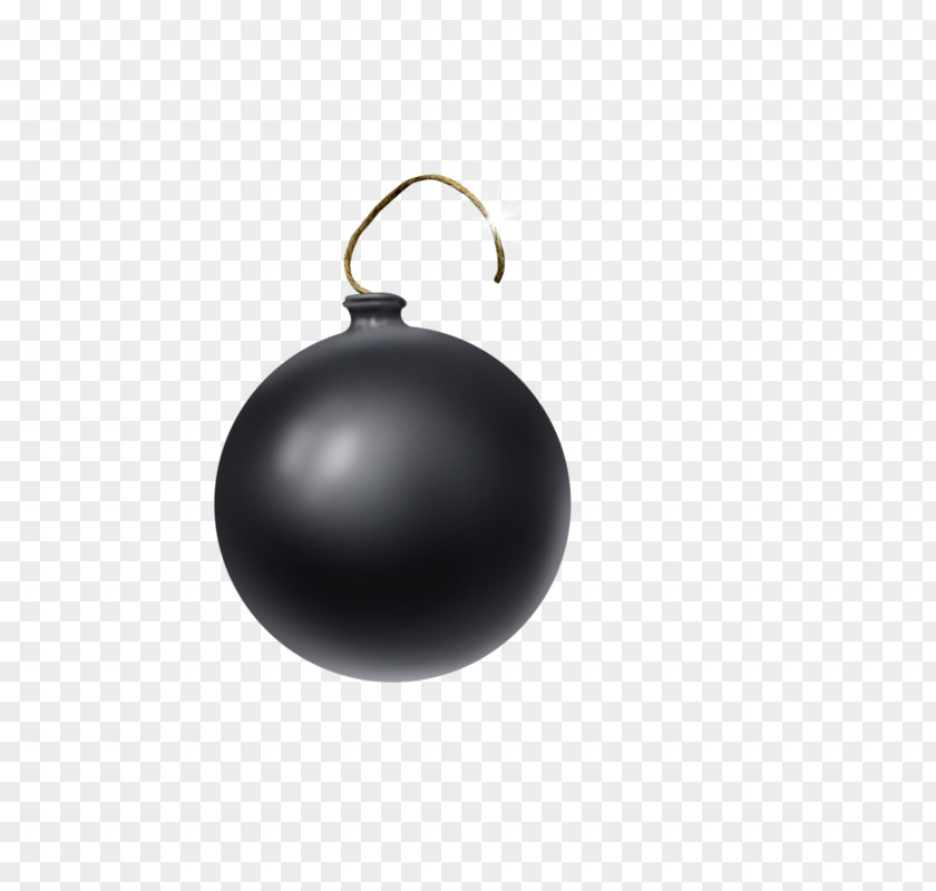 Black Bomb Sphere PNG