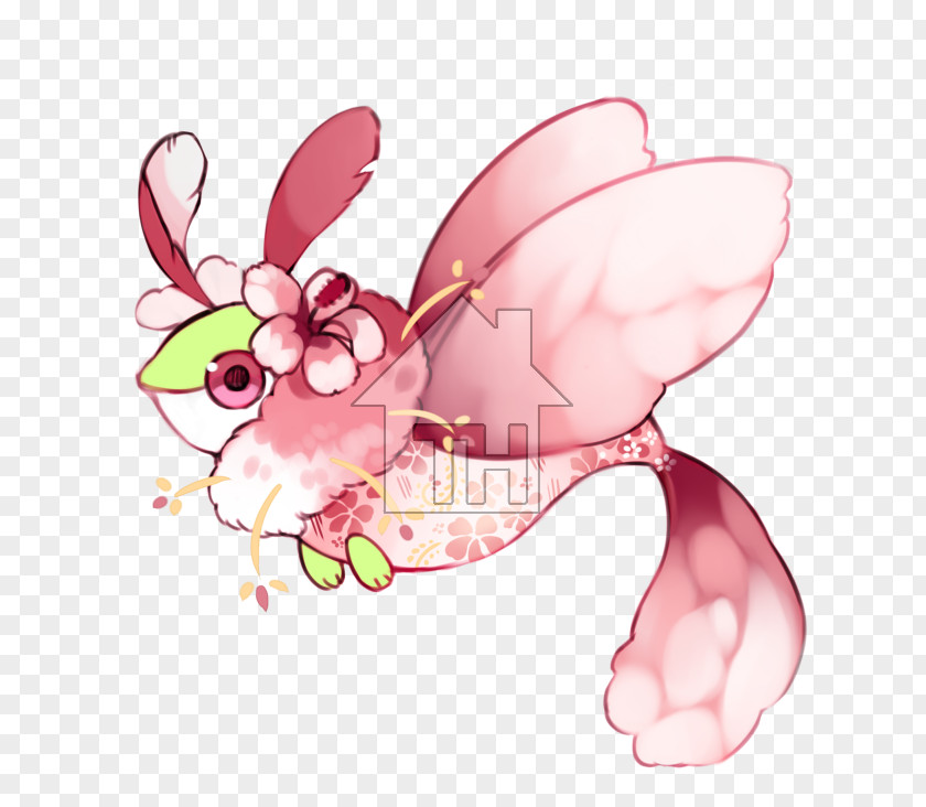 Butterfly Easter Bunny Insect Clip Art PNG