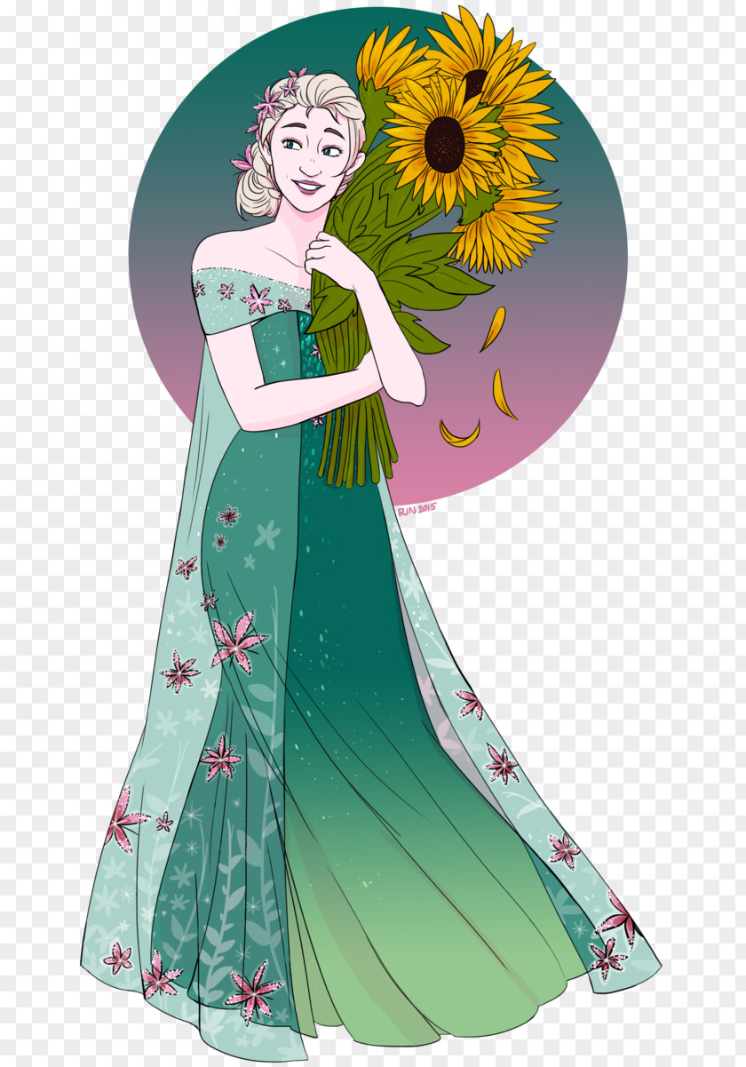 Dress Gown Fan Art Cartoon PNG