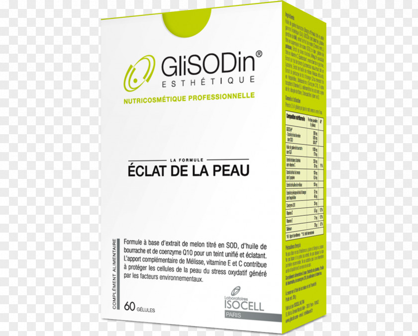 Glisodin Dietary Supplement Superoxide Dismutase Skin Cell PNG
