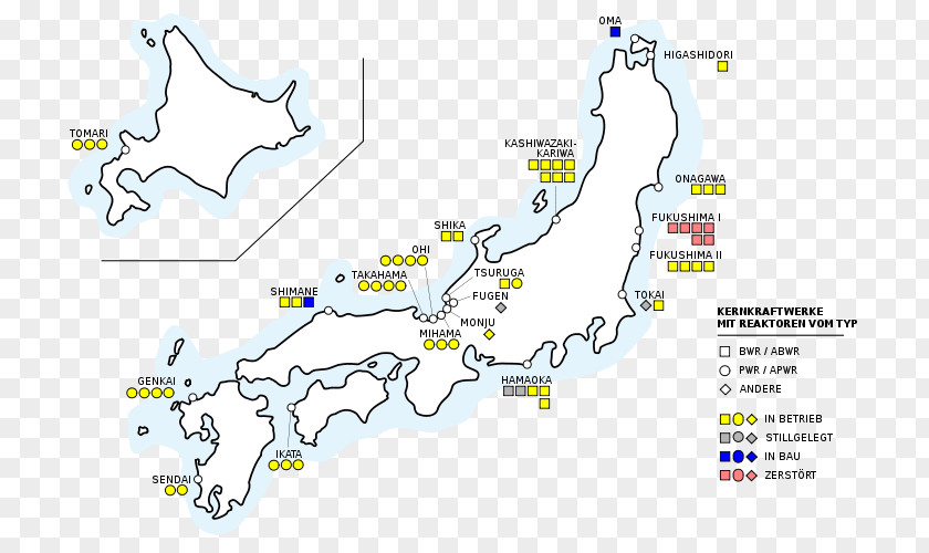 Map Shippingport Atomic Power Station Onagawa Nuclear Plant PNG