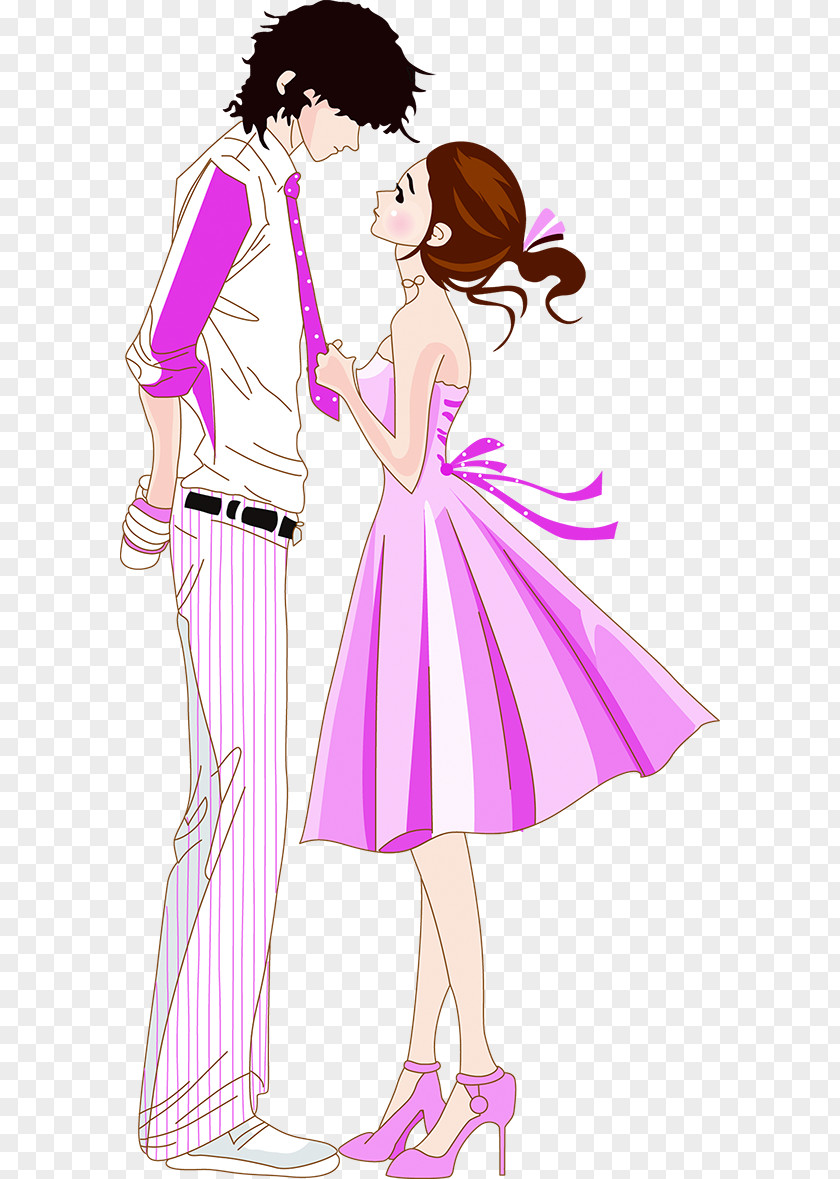 Valentine's Day Romance Love Couple PNG