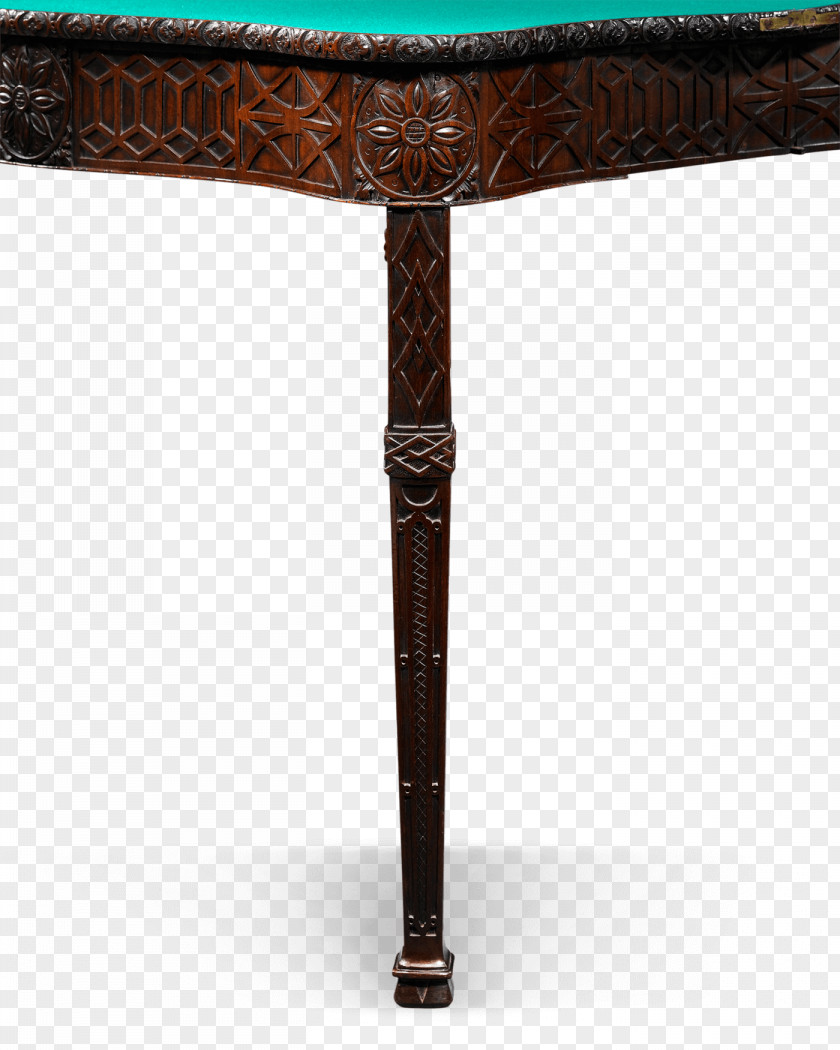Antique Furniture Table Brown Garden PNG