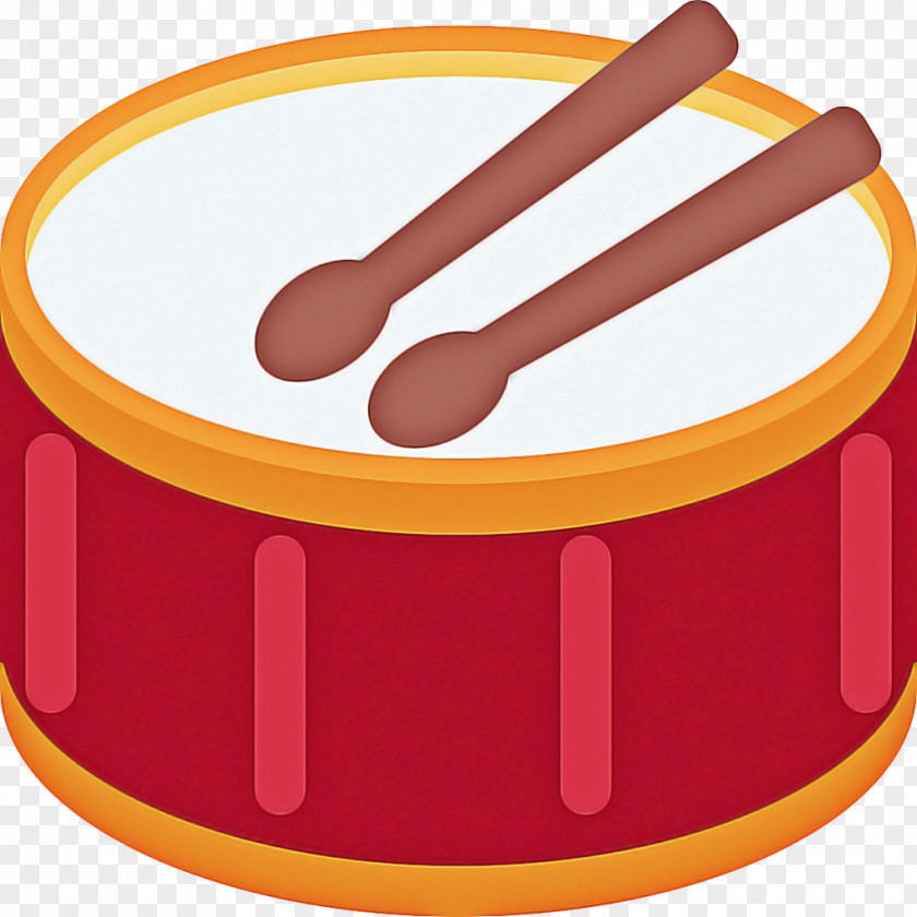 Cutlery Musical Instrument Orange Emoji PNG