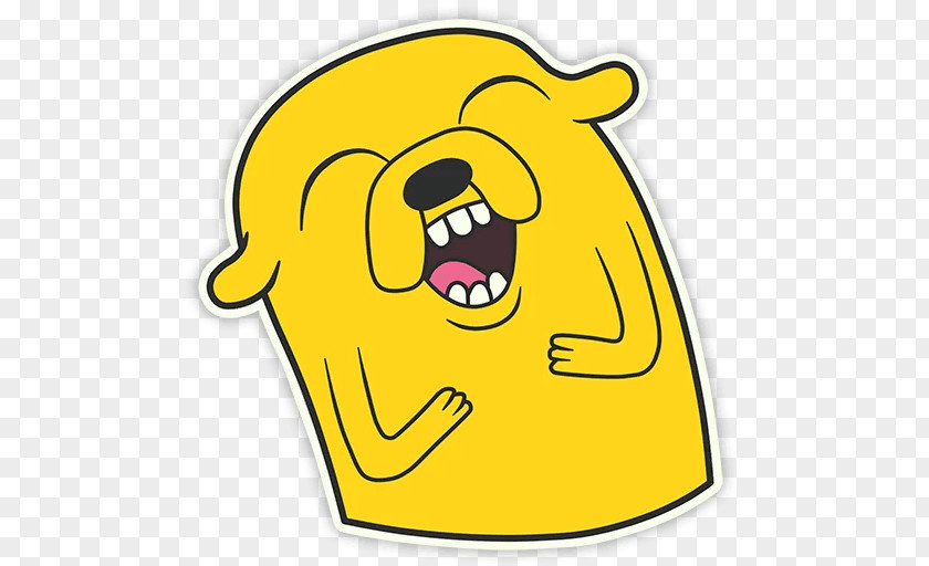 Jake The Dog Sticker Escape Game Ghost-Jinja Telegram Clip Art PNG