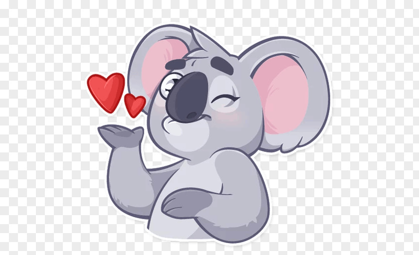 Koala Sticker Telegram Marsupial Bear PNG