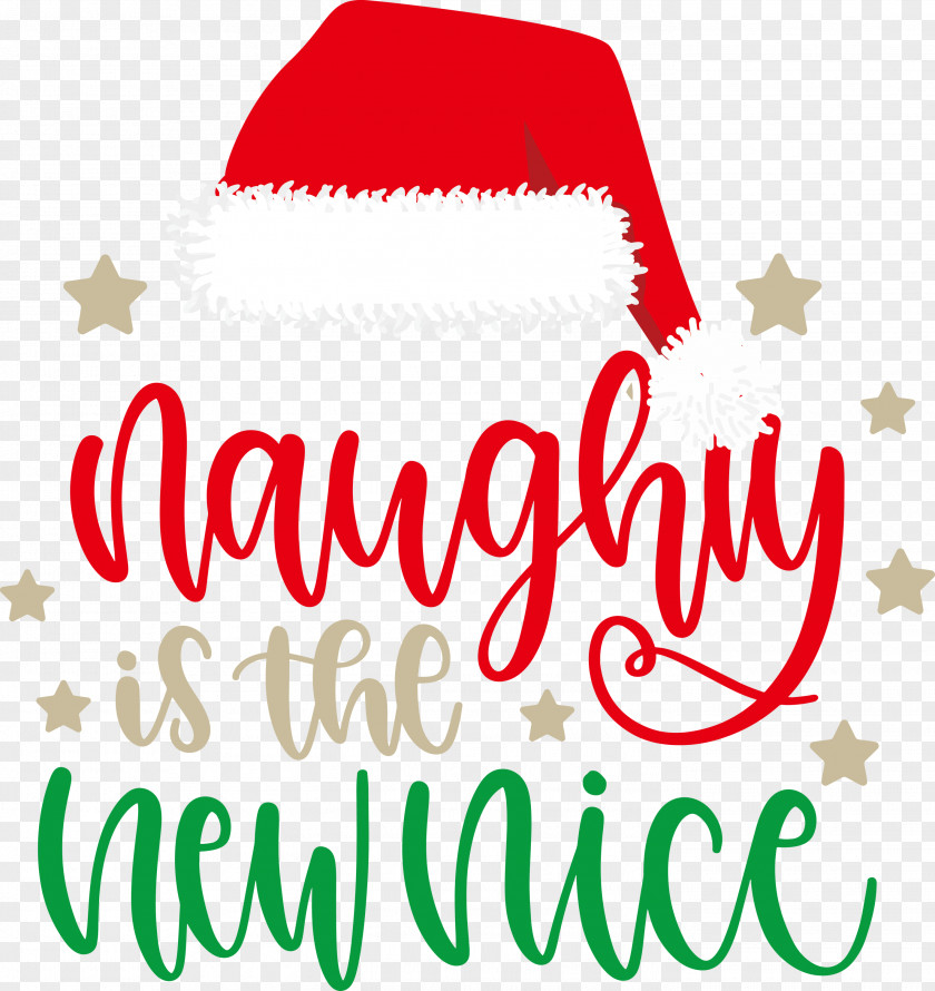 Naughty Is The New Nice Christmas PNG