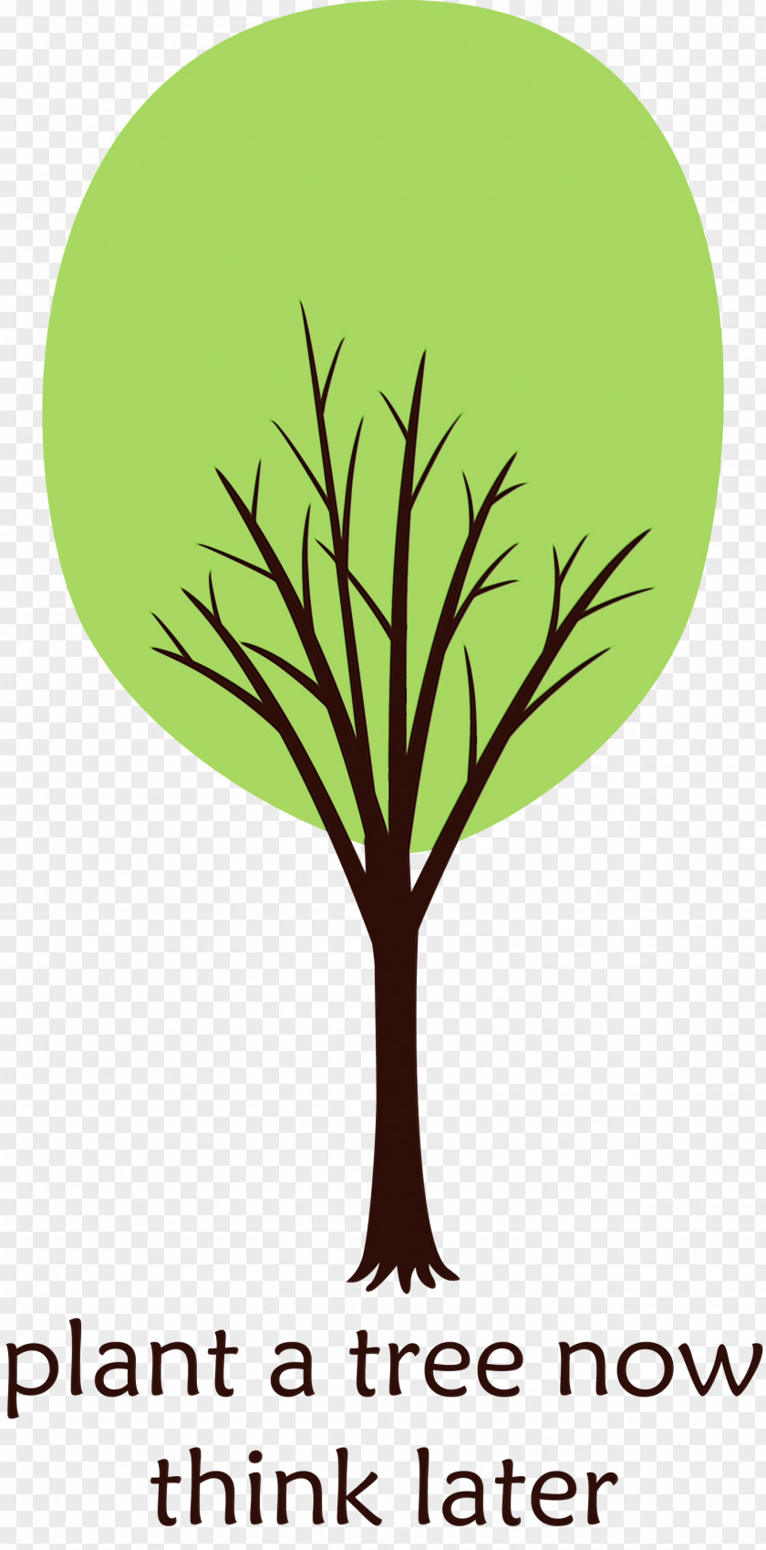Plant Stem Leaf Logo Tree Meter PNG