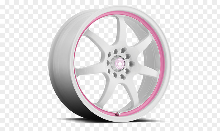 Stripes PINK Alloy Wheel Car Rim Spoke PNG