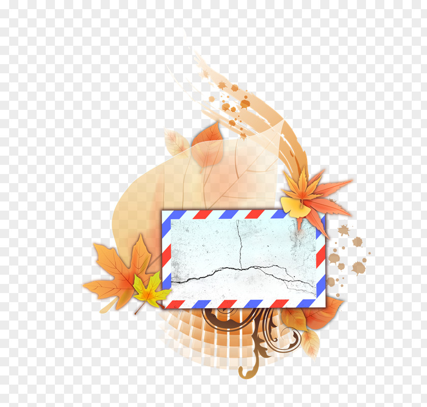 Autumn Posters Envelope PNG