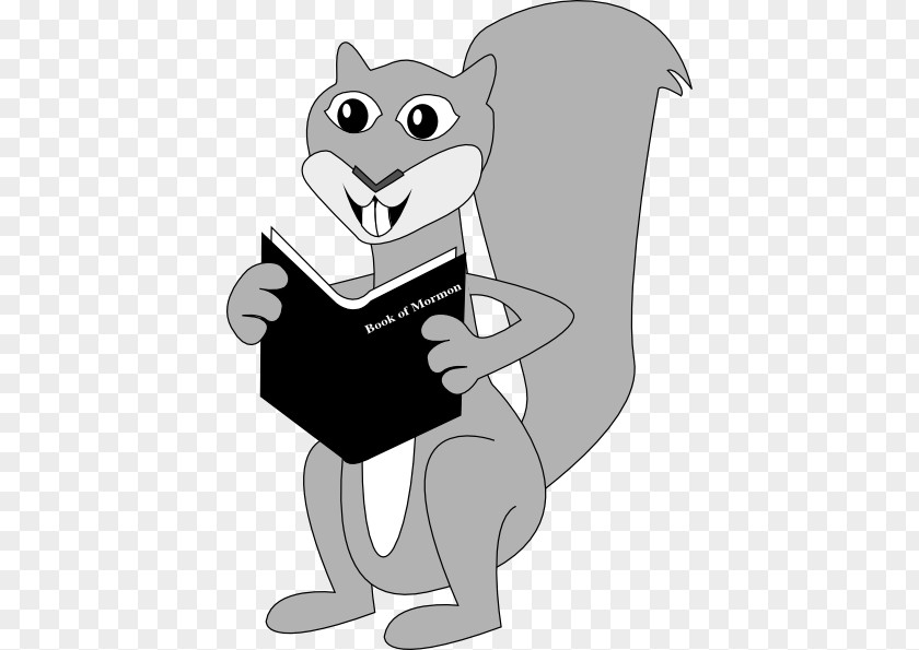 Book Of Mormon Eastern Gray Squirrel Rodent Clip Art PNG