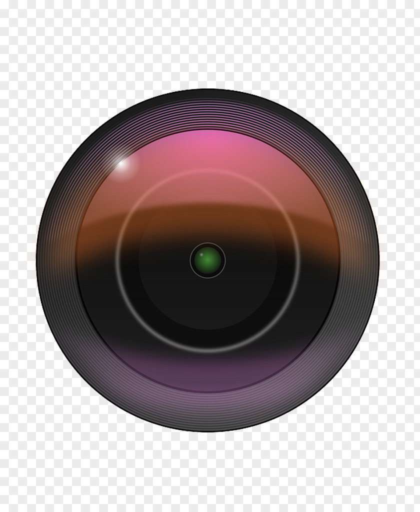 Camera Lens Close-up PNG