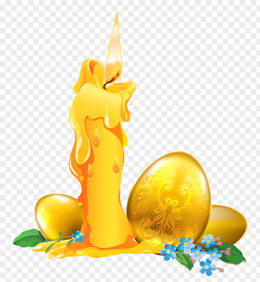 Easter Golden Egg Decoration Clipart Bunny Clip Art PNG