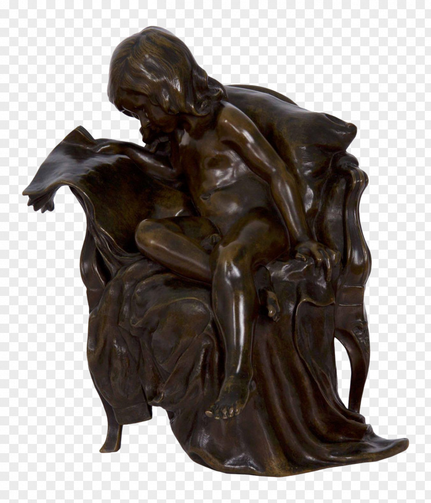 France Bronze Sculpture Art PNG