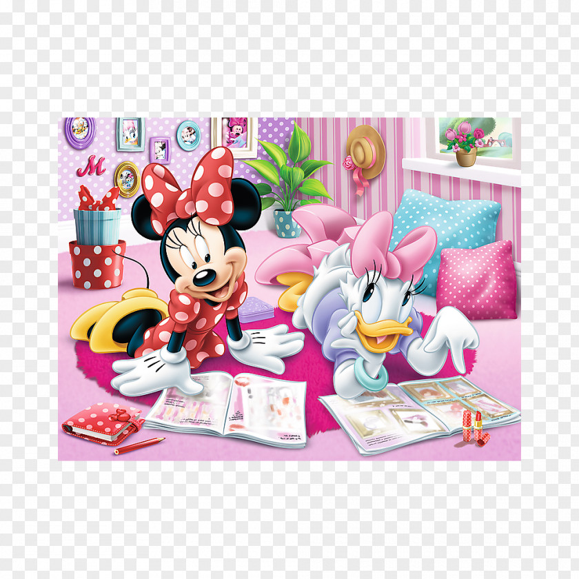 Minnie Mouse Jigsaw Puzzles Mickey Daisy Duck Trefl PNG