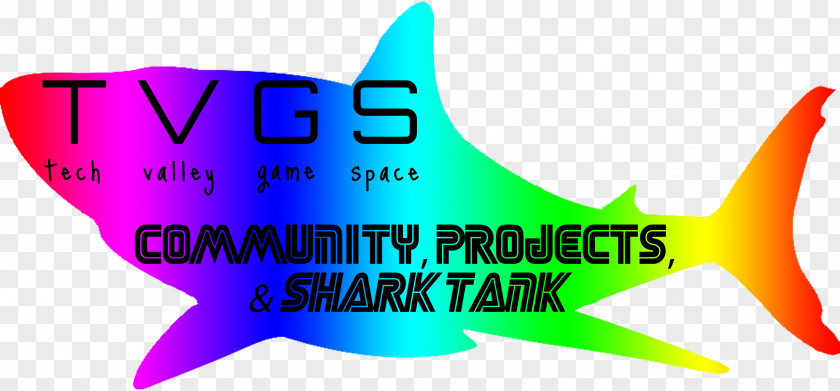 Shark Tank Community Project Tech Valley Game Space Volunteering Logo PNG