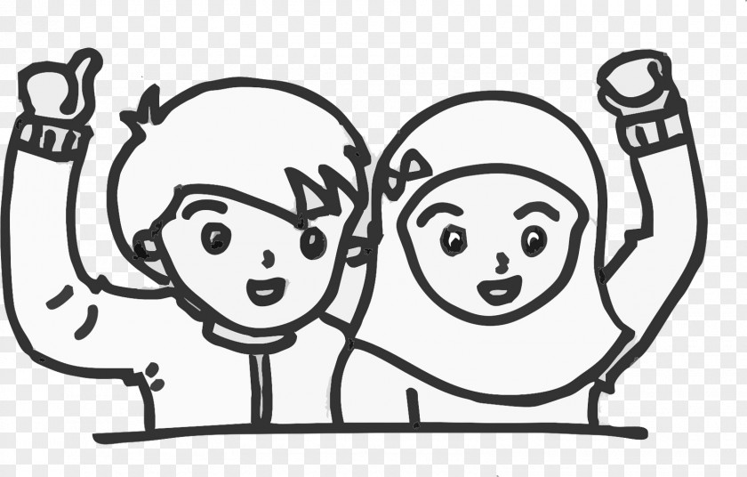 Brothers And Sisters Drawing Line Art PNG