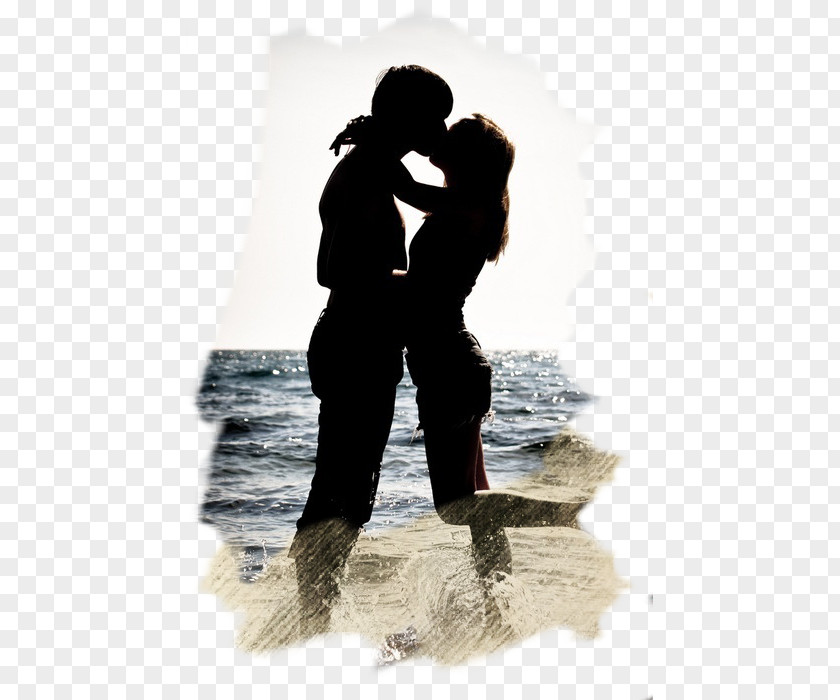 H5 Creative Couple Kissing Seaside Kiss Love Romance Ex PNG