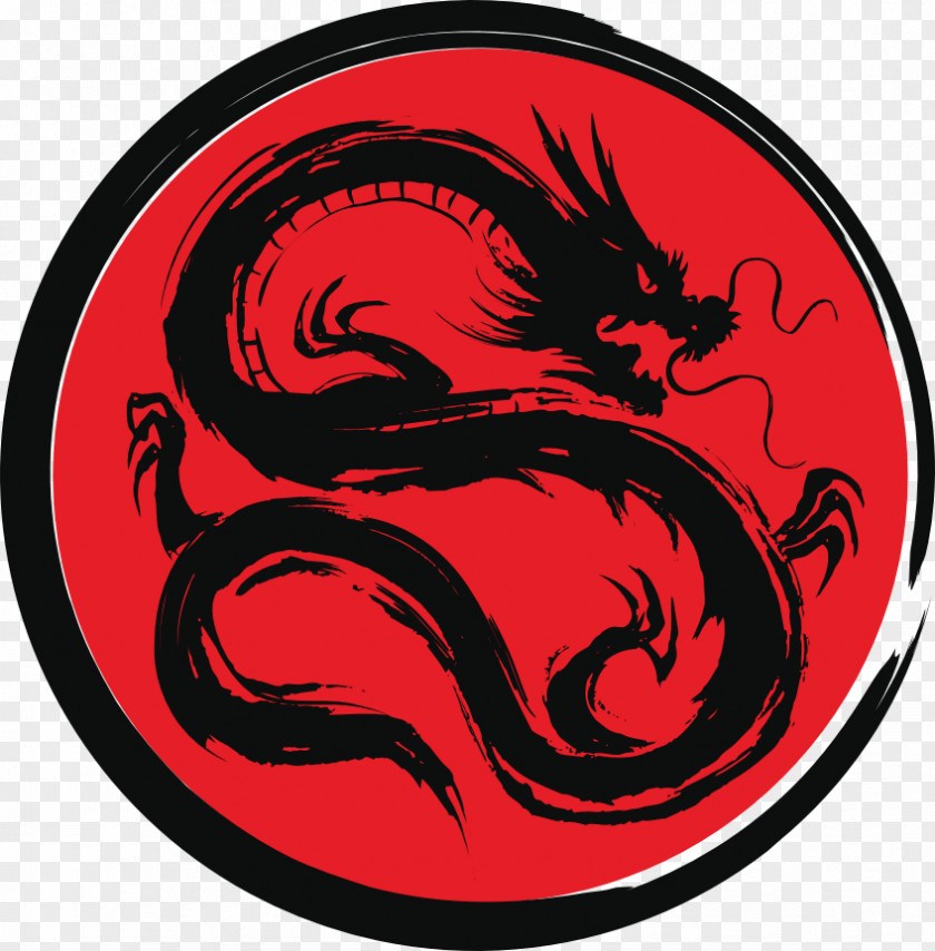 Kenpo Karate Chinese Dragon Knife Drawing PNG