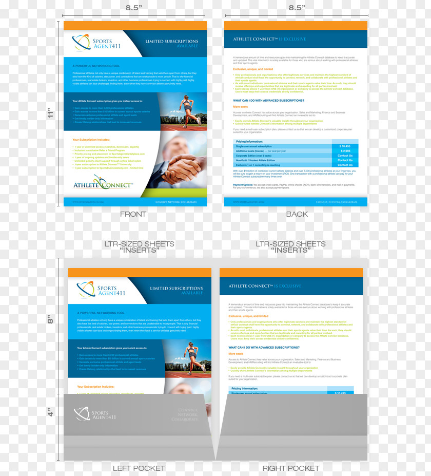 Leaflet Template Brochure Graphic Design Text PNG