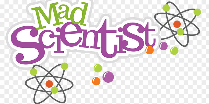 Mad Science Scientist Clip Art PNG