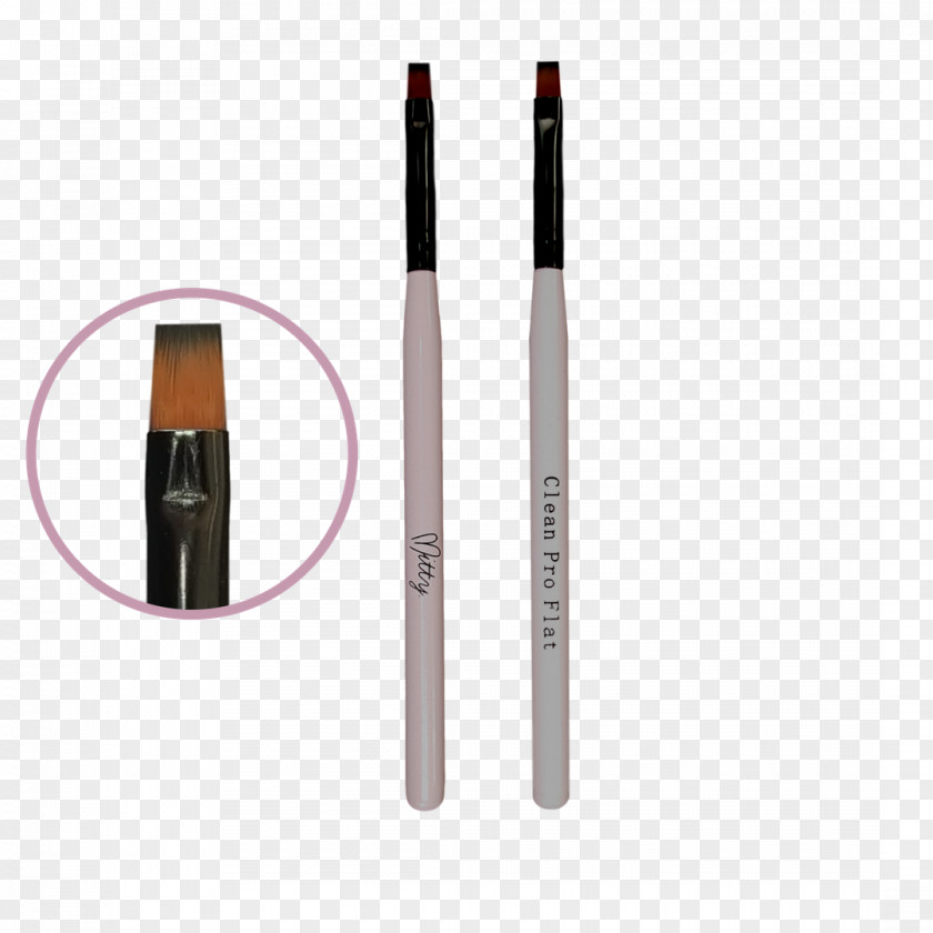 Nails Brush Paintbrush Cosmetics Bristle Pro Angular PNG