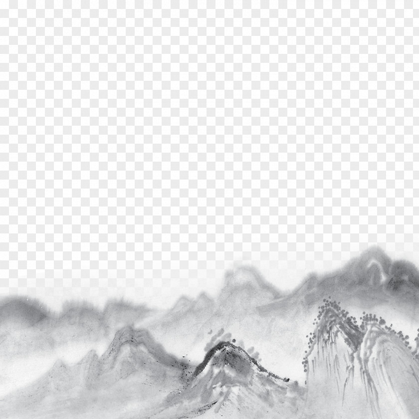 Painting Mountains Arena Of Valor Download Chinoiserie PNG