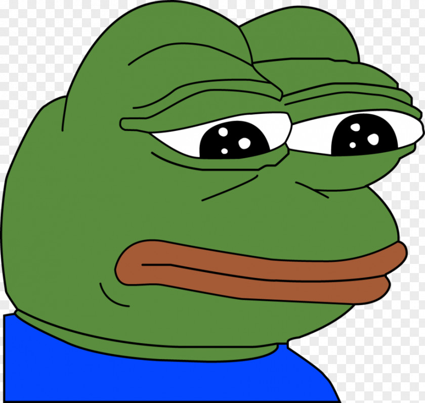 Pepe The Frog Feeling Meme PNG the , sad clipart PNG