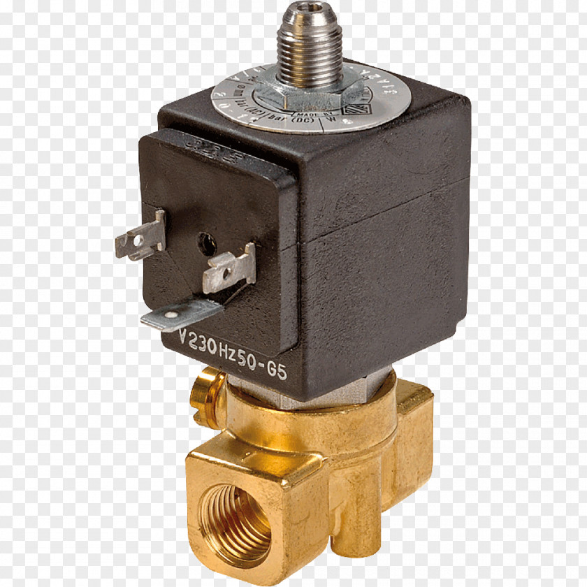 Solenoid Valve Gas Air-operated Liquid PNG