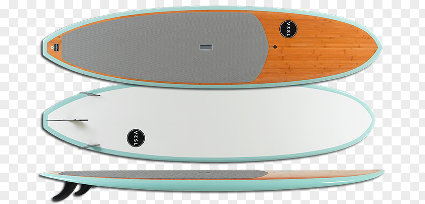 Bamboo Board Surfboard PNG