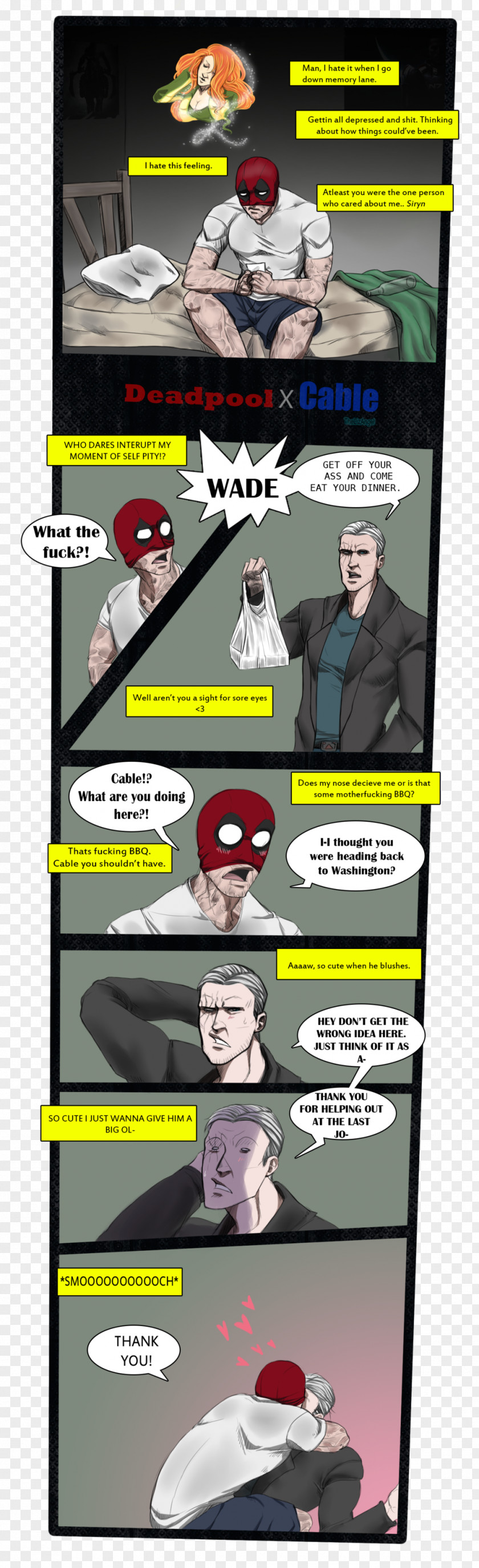 Deadpool Cable Comics Domino Spider-Man PNG