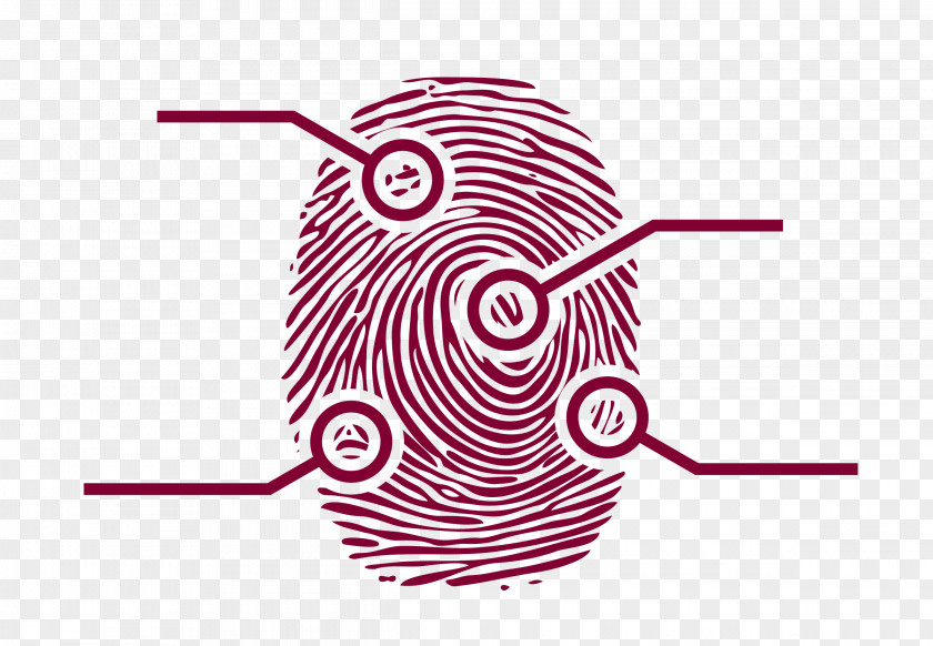Finger Print Fingerprint Forensic Science Clip Art PNG
