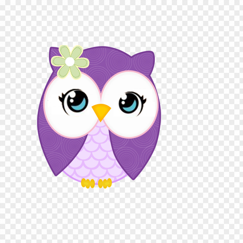 Owl Little Drawing Art PNG