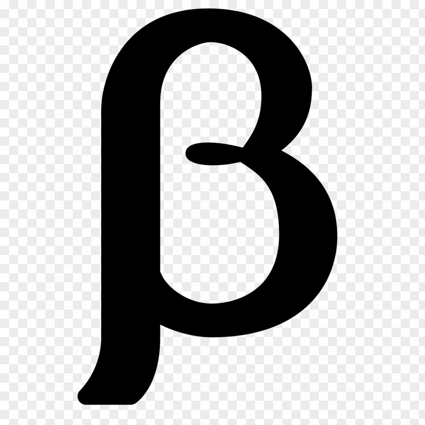 Symbol Beta Greek Alphabet Sign PNG