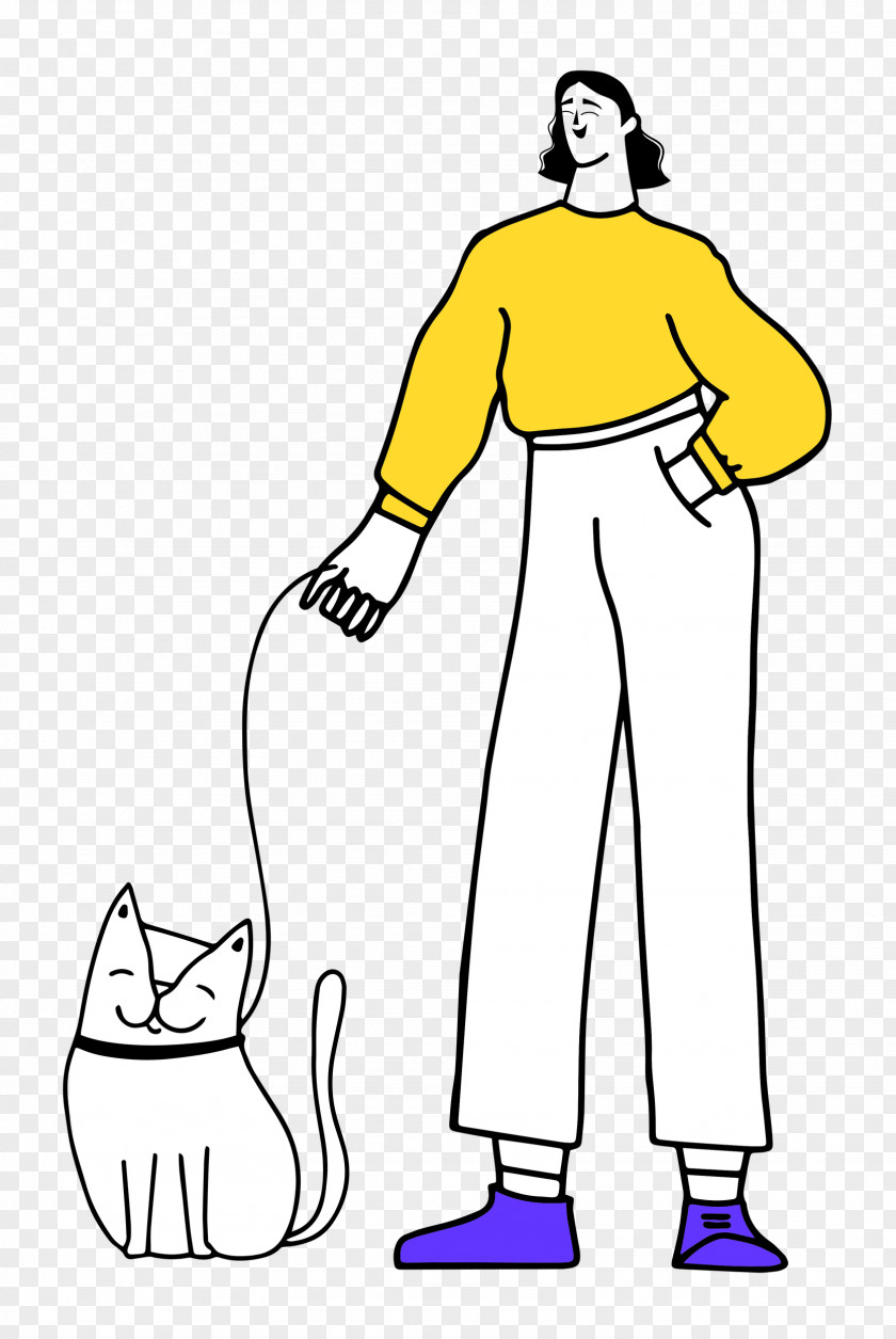 Walking The Cat PNG