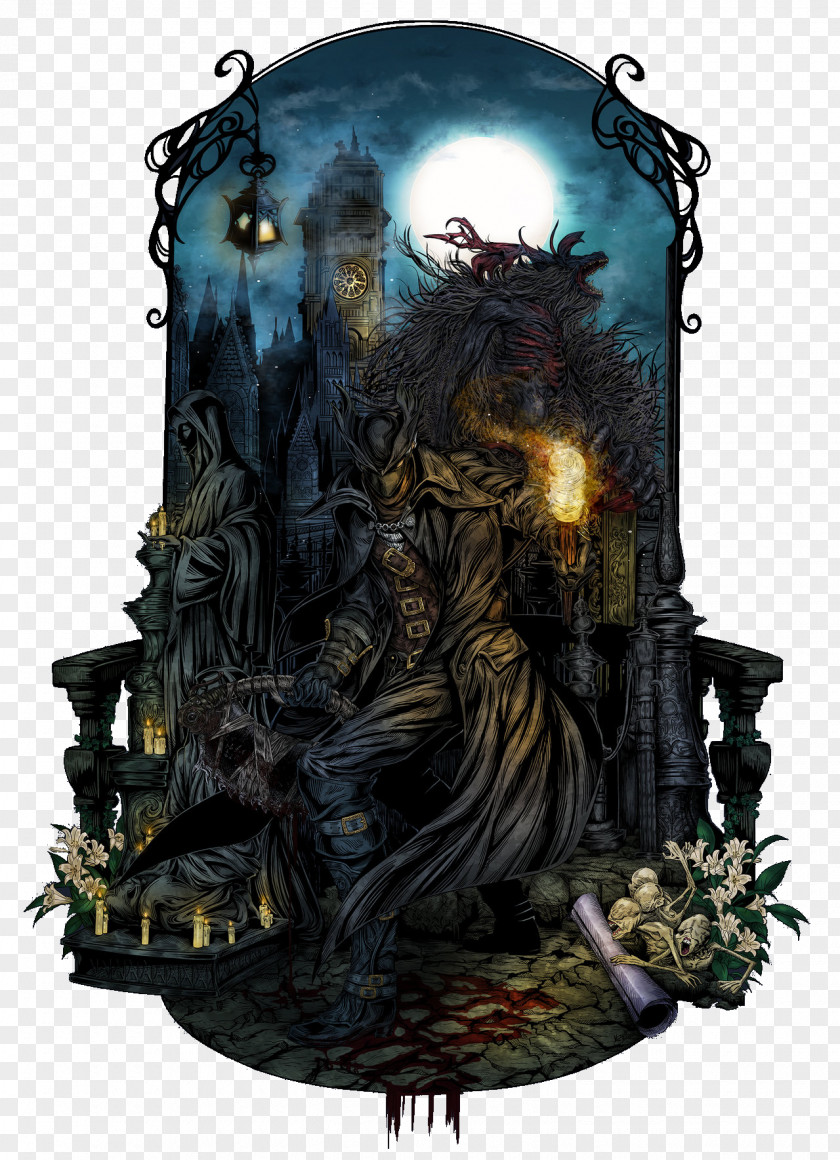 Bloodborne Bloodborne: The Old Hunters Fan Art Concept DeviantArt PNG