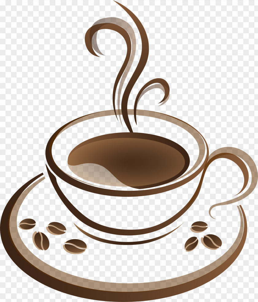 Brown Coffee Cup Tea Cafe PNG