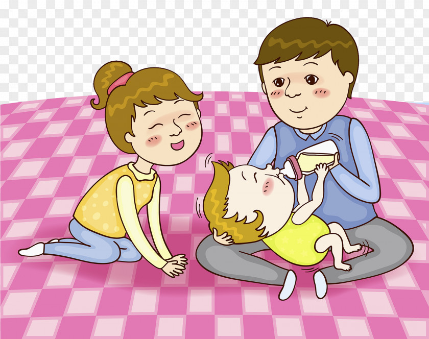 Harmonious Family Clip Art PNG