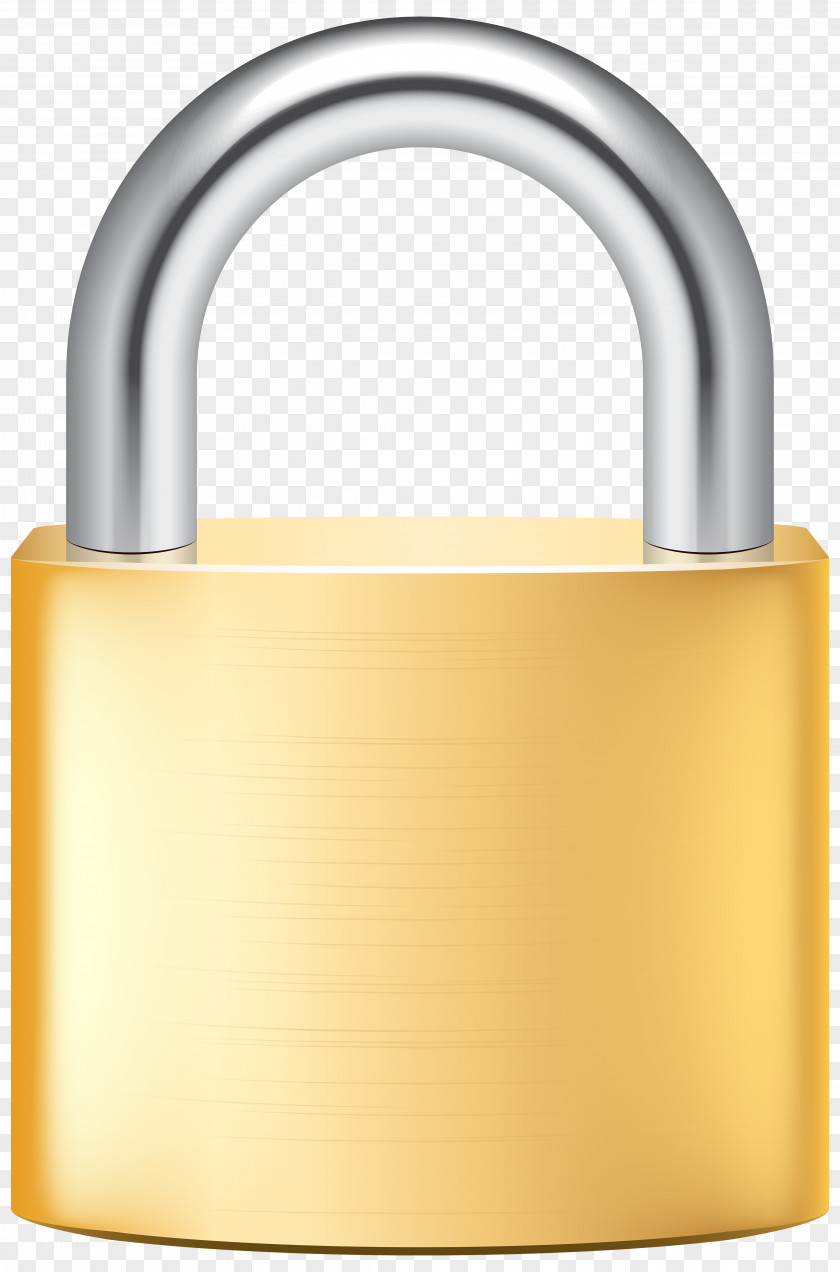 Padlock Lock Key Material PNG