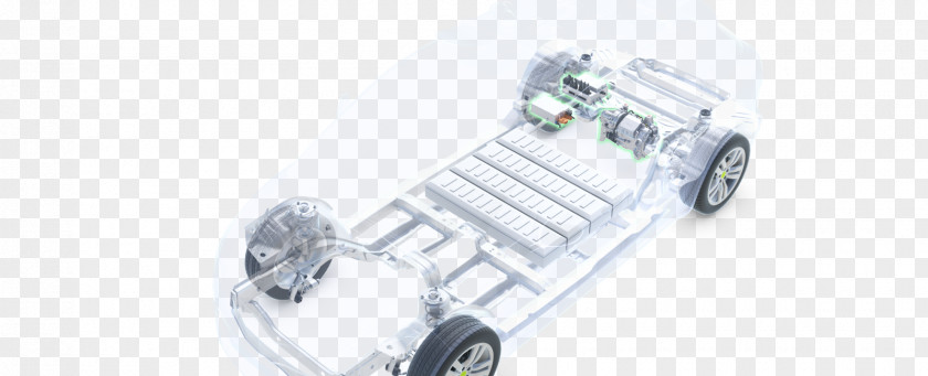 Automotive Battery Car Electric Vehicle Motor Powertrain PNG