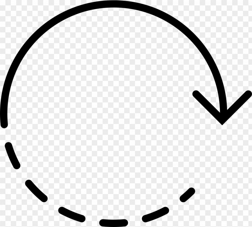 Dotted Line Circle Rotation Clip Art PNG