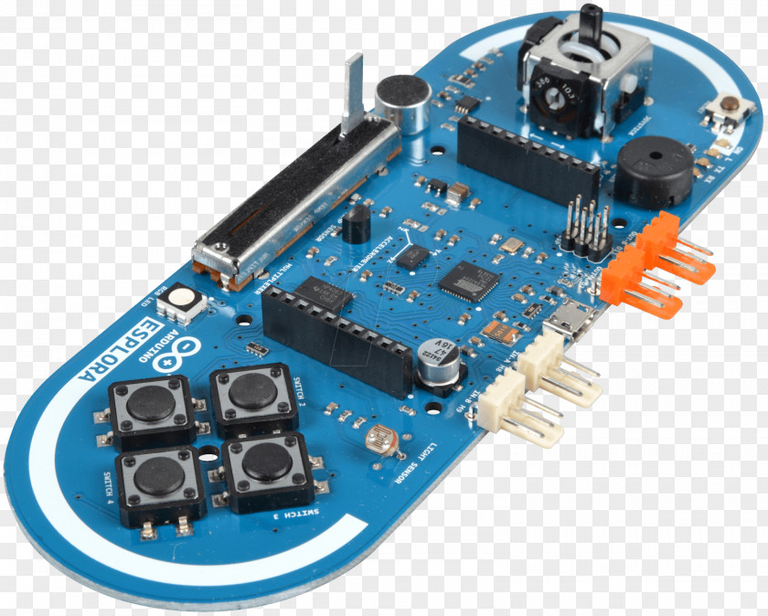 Microcontroller Arduino Esplora Electronics Sensor PNG