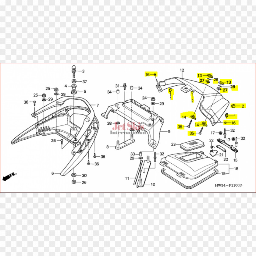 Parts Of The Body Honda Pump-jet Personal Water Craft Sea-Doo Jet Ski PNG