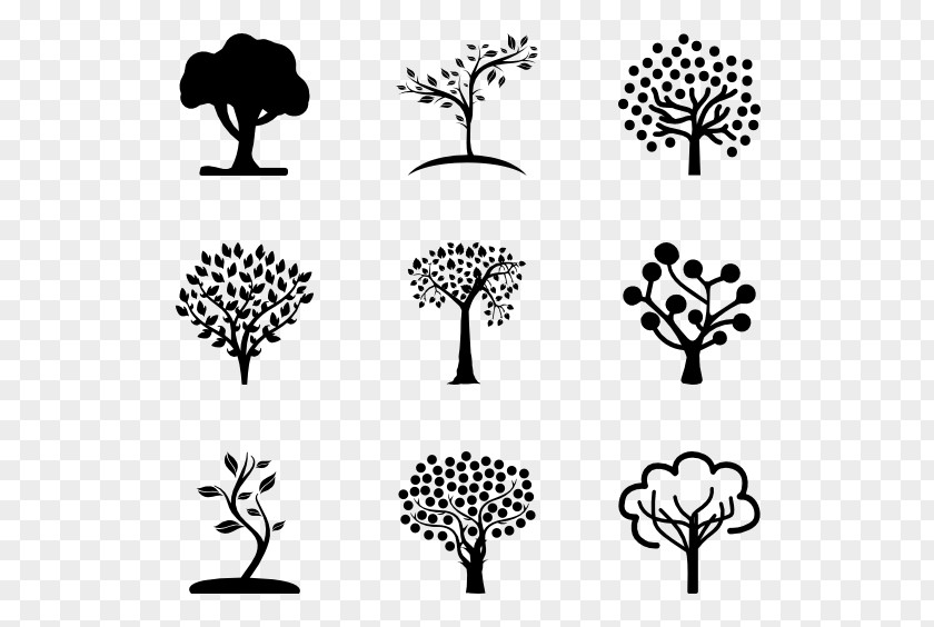 Tree Vector Symbol PNG