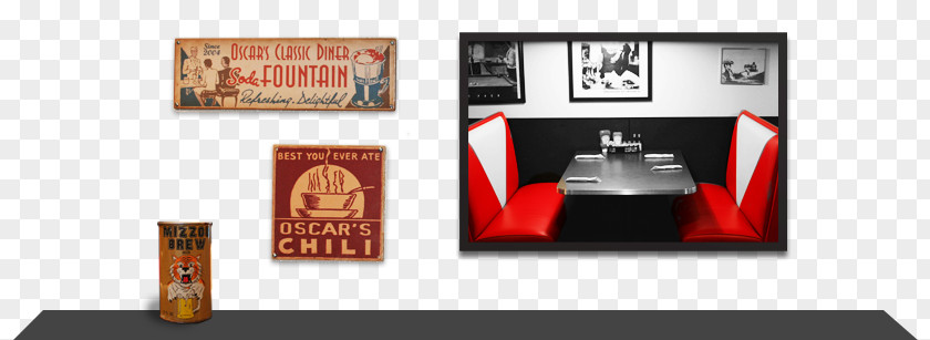 Diner Booth Oscar's Classic Restaurant Customer Brand Product PNG