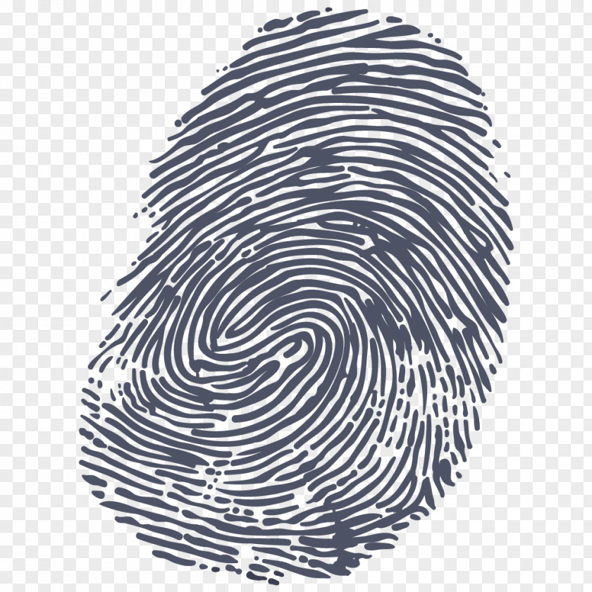 Fingerprint Clipart Hand PNG