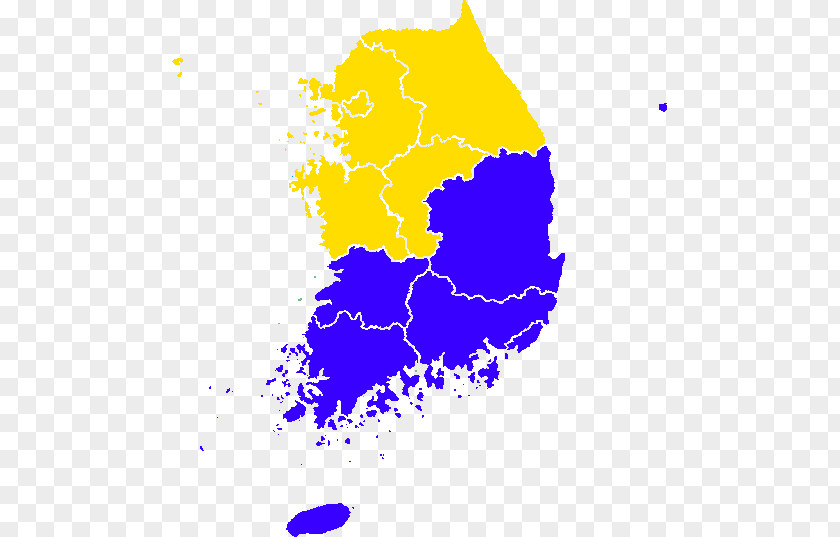 Map South Korean Presidential Election, 2017 2012 1971 1963 PNG