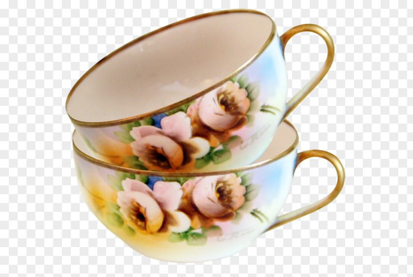 Tapis Coffee Cup Saucer Mug Porcelain Drawing PNG