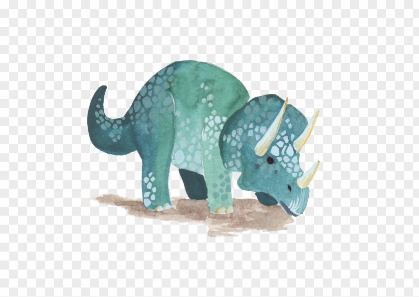 Cake Painting Dinosaur Figurine Elephants Mammuthus Primigenius PNG
